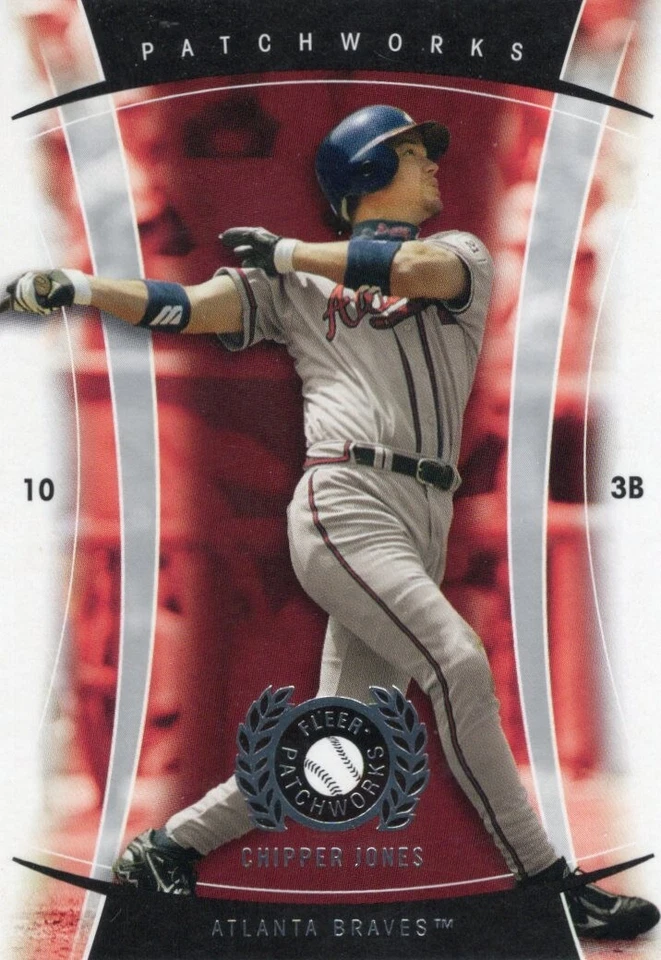 2005 Fleer Patchworks #27 Chipper Jones - Image 1 of 1