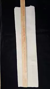 Red de malla de algodón vintage/antigua, beige, 36" X 50" - Imagen 1 de 3