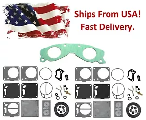 Yamaha Mikuni Dual Carb Rebuild Kit + Base Gasket Yamaha 64X-13556-00-00 760 pwc - Picture 1 of 6