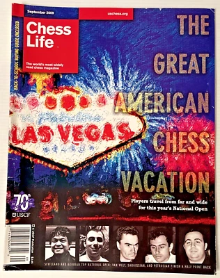 2009-2010 Chess Life Magazine Lot Of 10 Different Issues - Krush, Kamsky - USCF - Image 1 of 4