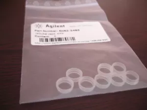 Agilent 1100 1200 Outlet Caps 8 Pack 5062-2485 HPLC #13159 - Picture 1 of 2