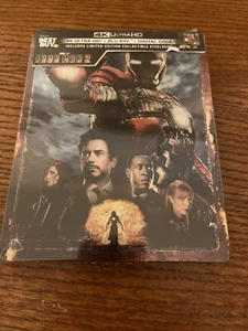 Iron Man 2 (2010) 4k Ultra HD Blu-ray Sealed Steelbook, Best Buy READ DESC - Picture 1 of 4