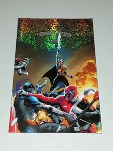 POWER RANGERS MIGHTY MORPHIN SHATTERED GRID #1 HOLO FOIL VARIANT AUG BOOM COMIC< - Picture 1 of 1