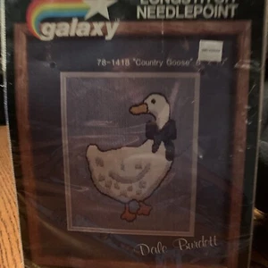 Long Stitch Needlepoint Kit “Country Goose” 8x10 - Picture 1 of 4