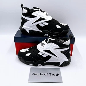 Zapatillas de baloncesto Reebok Preeason 94 100202788 negras blancas para hombre EE. UU. 7-13 - Imagen 1 de 24