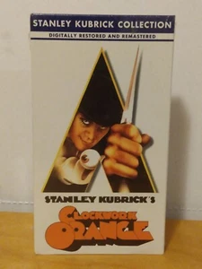 A Clockwork Orange 2001 VHS Stanley Kubrick Watermark Version SEALED! RARE! - Picture 1 of 5