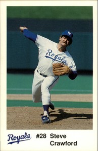 1991 Police Baseball Card #5 Steve Crawford