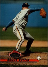 1993 Stadium Club Baseball Card #270 Bruce Ruffin