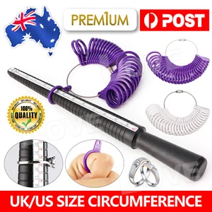 Sizer Finger Ring GK Gauge Jewelry Measuring Tool Stick Size Mandrel Set NEW - Picture 1 of 9