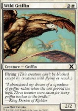 WILD GRIFFIN FOIL 10th Edition MTG Magic the Gathering Cards DJMagic