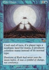 MTG magic cards 1x x1 Light Play, English Pale Moon Nemesis