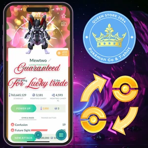 Pokémon Go - Mewtwo Armored | Guaranteed for Lucky Tra/de |Pls Read Description - Afbeelding 1 van 1