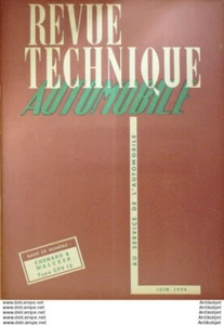 Zeitschrift Automobile Technique Chenard & Walcker Typ CPV12 Rosengart 1950 - Bild 1 von 13