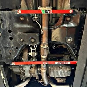 Barre di rinforzo sottotelaio LNM per GPA, Punto Evo Abarth, Alfa Mito