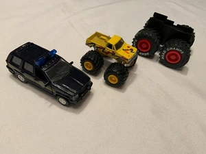 Road Champs Lot of 3 Monster Truck Remote Control Chassis Jeep Vintage Diecast - Picture 1 of 5