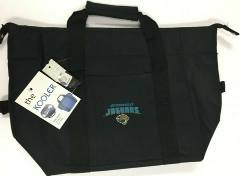 Jacksonville Jaguars NFL Retro Logo Soft Sided Kolder 12-pack Cooler Bag Cover