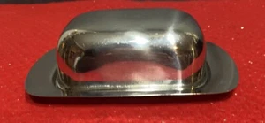 Butter Dish Stainless Steel Butter Dish,Butter Dish with Lid - Picture 1 of 11