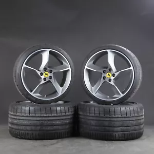 Roues d'été 20/21 pouces originales Ferrari Daytona SP3 805720 pneus d'été - Photo 1 sur 8