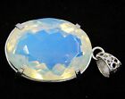 11815 Ct Natural Welo Opal 925 Solid Silver Aaa And Oval Cut Gems Pendant