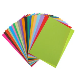 100 Pcs Colorful Origami Child Paper for Crafts Kit Colored Masking - Picture 1 of 12