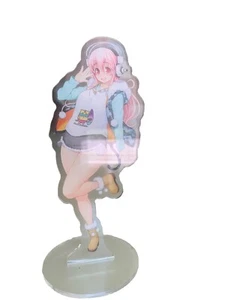 Nitroplus SoniComi Super Sonico Stylish Date Version Big Acrylic Stand - Picture 1 of 1