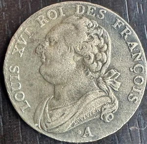 FRANCE - CONSTITUTION LOUIS XVI - 12 DENIERS 1791 A AN 3 COUVENTS BARNABITES - Imagen 1 de 2