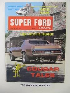 Super Ford Magazine December 1983 Cougar Tales NOS - Imagen 1 de 2
