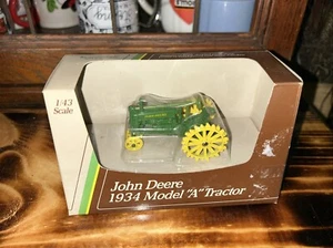 John Deere 1934 Model A Tractor 1:43 Scale- Num 5598- New In Box - Picture 1 of 5