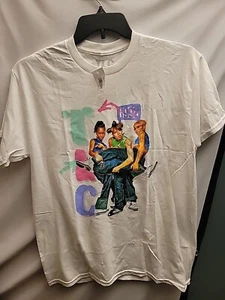 TLC Hip Hop Band Spencers White T-shirt Size M Adult Medium*Brand New* With Tags - Picture 1 of 3