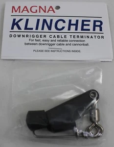 PREMIER CASTING TRU-TRAC MAGNA CLINCHER DOWNRIGGER CABLE TERMINADOR CON GOMINOLA - Imagen 1 de 4