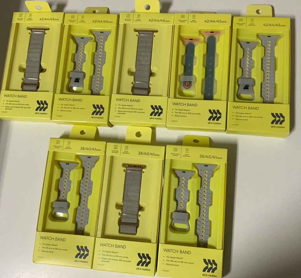 Apple Watch Silicone Band 42/44/45mm Functional Grey by All in Motion gift.