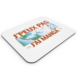 Tapis de Souris Blague J'Peux Pas J'ai Manga Saitama Japon Anime Manga Classique - Photo 1/2