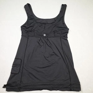 Lululemon Dress Womens 4 Run Team Spirit Tank Athletic Pocket Gym Activewear - Picture 1 of 13