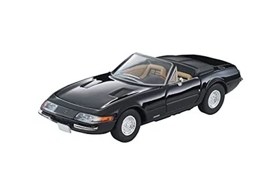 Tomytec TLV 1/64 Ferrari 365 GTS4 nero 302216 modello Giappone - Immagine 1 di 4