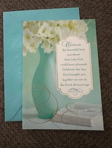 Celebrate bond of Marriage Anniversary Hallmark Greeting Card TXA90 - Picture 1 of 3