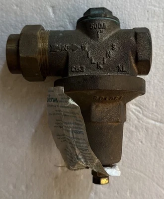 Zurn Wilkins 1-500XL 1" 500XL Water Pressure Reducing Valve, 25-75 psi 1-500XLHL - Image 1 of 4