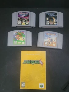 Nintendo 64 Games Lot 4 Games +1 Manual B18B Tested And Working - Bild 1 von 6