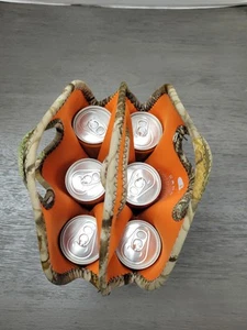 BUILT NY Camo 6 Six-Pack Soft-Grip Insulated Neoprene Beer Bottle Can Carrier - Bild 1 von 18