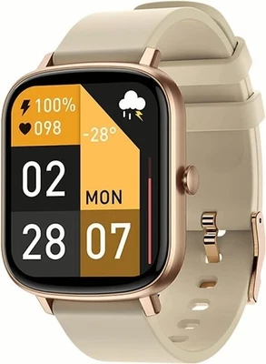 NEW Smart Watches for Women For iphone Samsung Waterproof Sports Fitness Watch - Image 1 of 4
