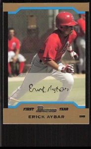 2004 Bowman Gold #172 Erick Aybar - Picture 1 of 2