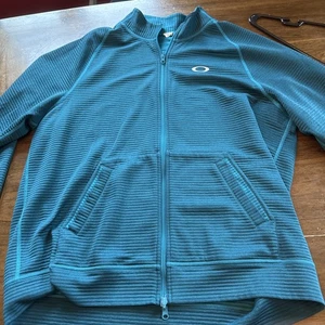 Men’s Oakley Lightweight  Zip Up Sweatshirt Xxl - Picture 1 of 7