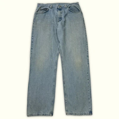 wrangler Vaqueros W34/L34 Azul Muy bueno Hombres Vintage (m99) - Imagen 1 de 4