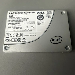 Intel SSD 960GB DC S3520 Series (SFF 2.5in) SATA-III 6G SSD *Faulty* - Afbeelding 1 van 5