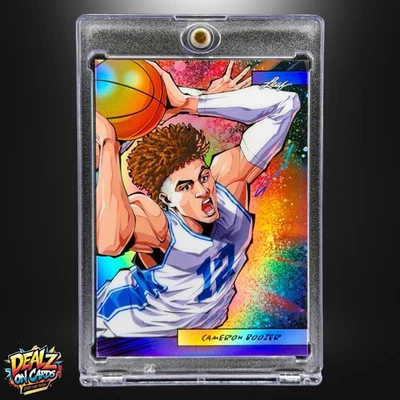 2024 Leaf Cameron Boozer 动漫国家漫画紫色 Prizm /49 Duke Case Hit SSP — 第 1/2 张图片
