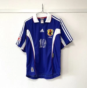 Adidas Vintage Japan Soccer Jersey Mens M 1999-2000 Blue Home Kit Football 90’s - Picture 1 of 17