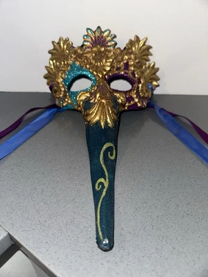 Katherine’s Collection Mask Masquerade Mardi Gras Retired - Image 1 of 4