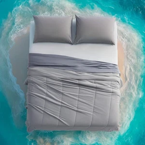 King Kühldecken-Set für Warmschläfer, Nanotex Kühldecke, 3-teilig... - Bild 1 von 9