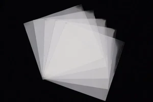 200 St. Premium Single Schutzhüllen hoch transparent 185x185 mm Vinyl 7 Zoll - Bild 1 von 4