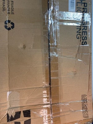 Merry 5-Light Brushed Nickel Etched Glass Chandelier, Transitional Style - Image 1 of 2