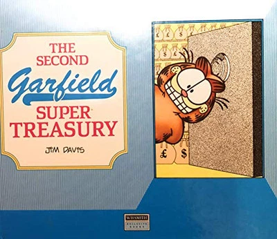 The Second Garfield Super Treasury by Davis, Jim Book The Cheap Fast Free Post - Image 1 of 2